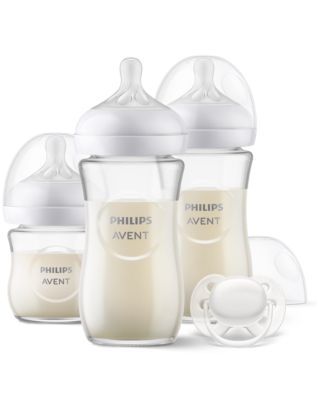 Avent Biberon à Réponse Naturelle Coffret cadeau nouveau-né en verre
