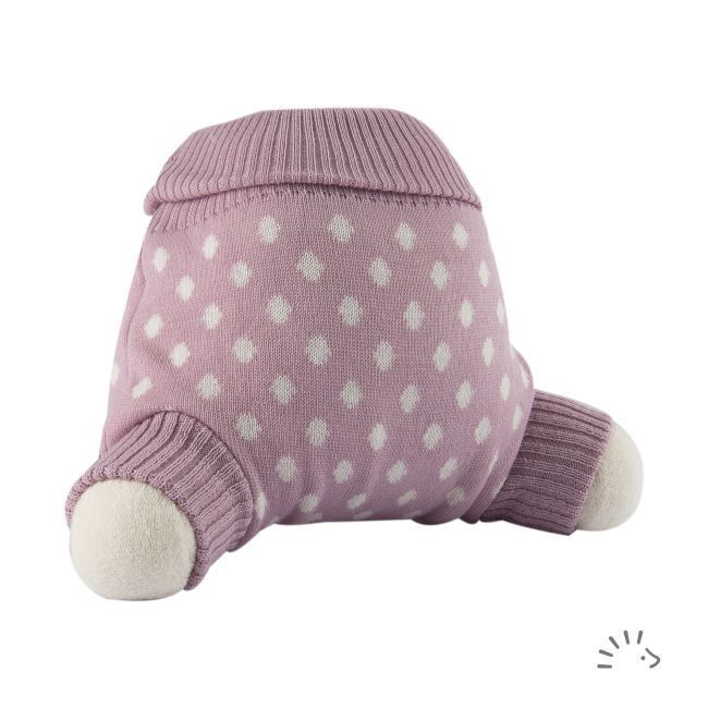 Knitted wool diaper (nappy) cover