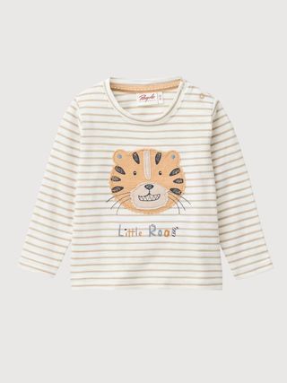 Baby and kids' cotton long-sleeve top