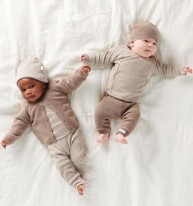 Baby reversible cotton hat