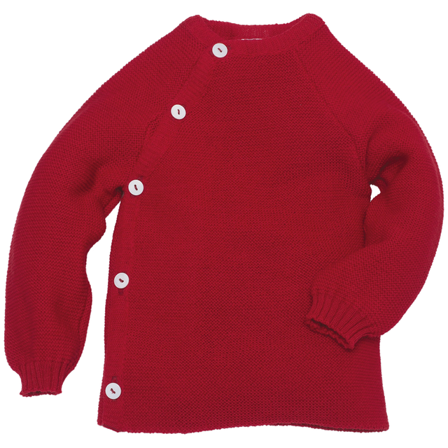 Baby merino wool wrap top (Schlüttli)