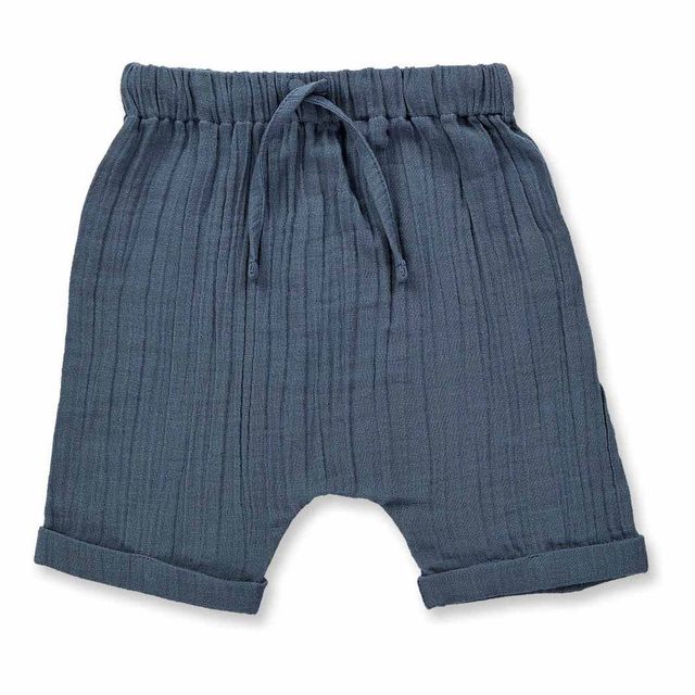 Baby cotton muslin shorts
