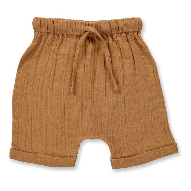 Baby cotton muslin shorts