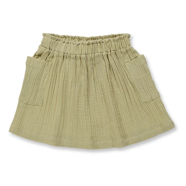 Girls' cotton muslin skirt