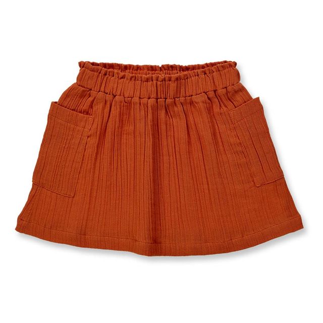 Girls' cotton muslin skirt