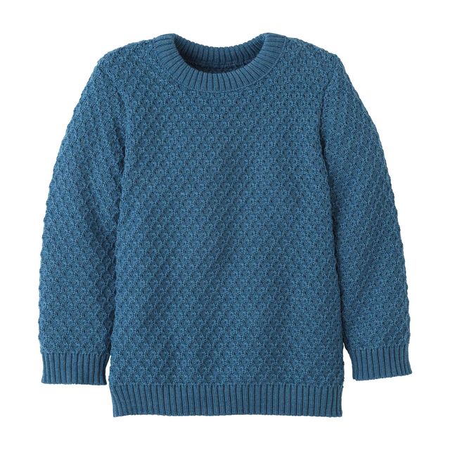 Aran cable-knit merino wool sweater (jumper)