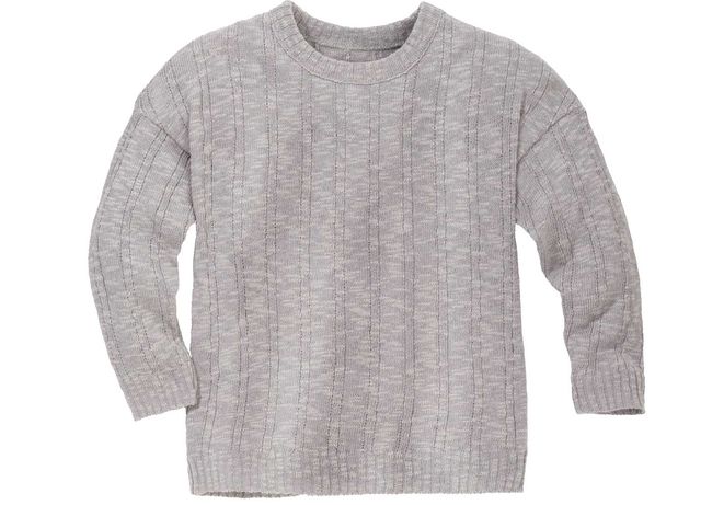 Kids' linen and cotton knit sweater (jumper)