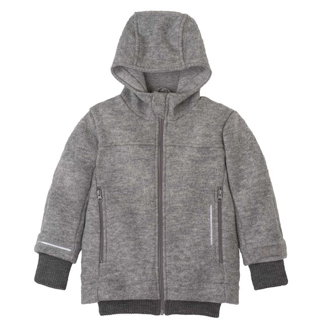 Kids' merino wool outdoor jacket