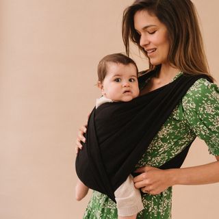 Knotless cotton baby carrier