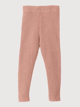 Baby and kids' knitted wool leggings