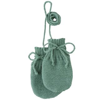 Baby merino wool newborn mittens
