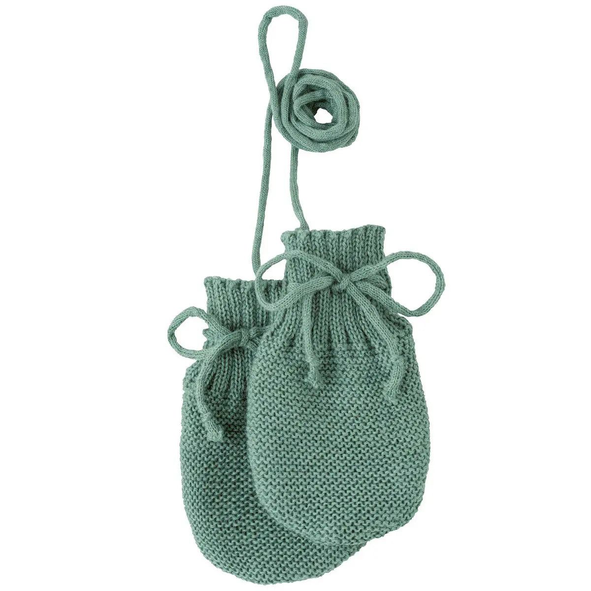 Baby merino wool newborn mittens