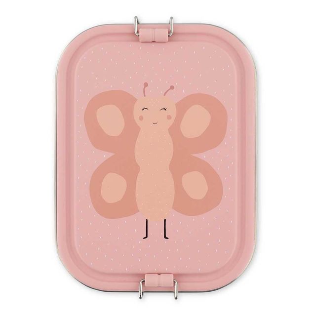 Kids' stainless steel lunch box with divider