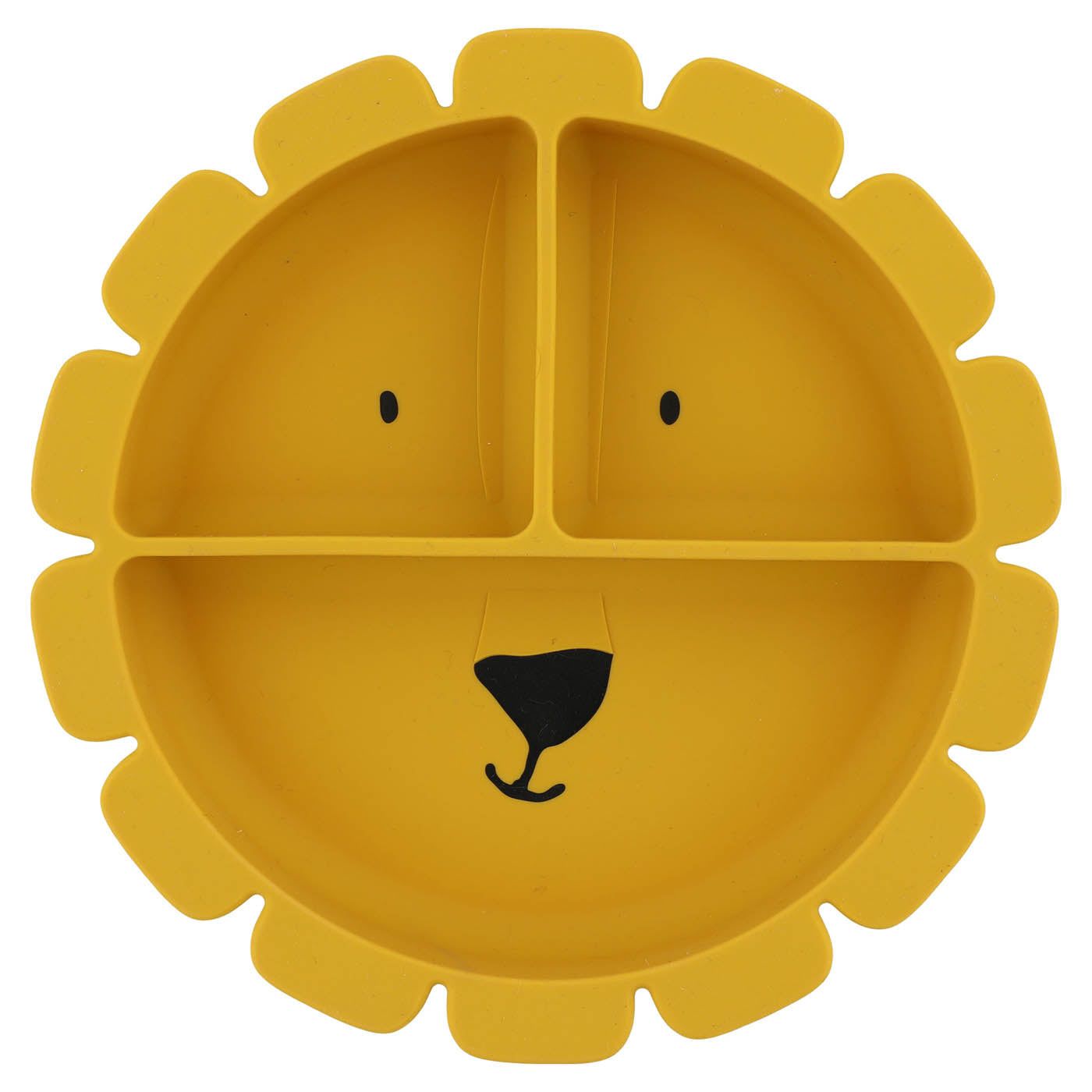 Silicone divided suction plate