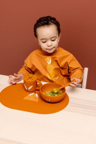 Baby silicone suction bowl