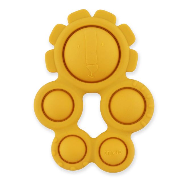Baby lion silicone pop-it toy