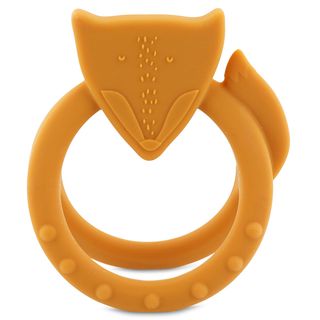 Silicone sensory teether, fox design