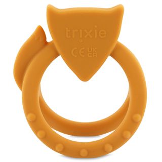 Silicone sensory teether, fox design