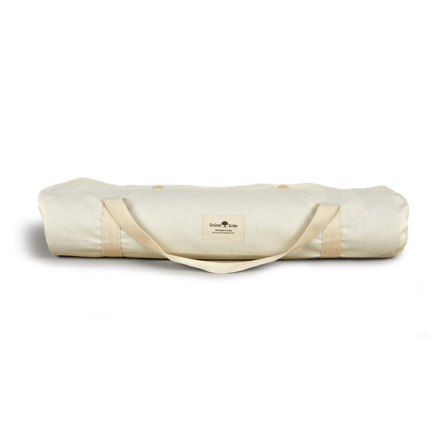 Cotton yoga mat carry bag