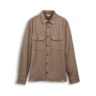 Men's cotton flannel overshirt