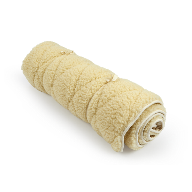 Wool and cotton yoga mat
