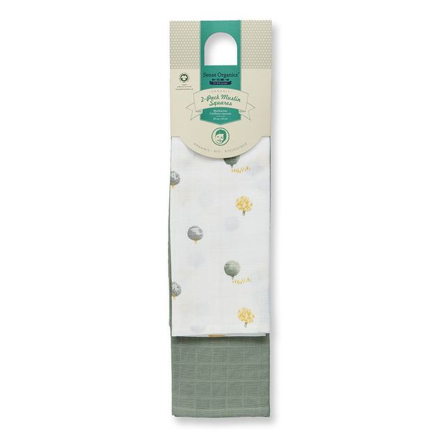 Muslin cloths, pack of 2