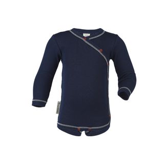 Baby long-sleeved cotton wrap bodysuit