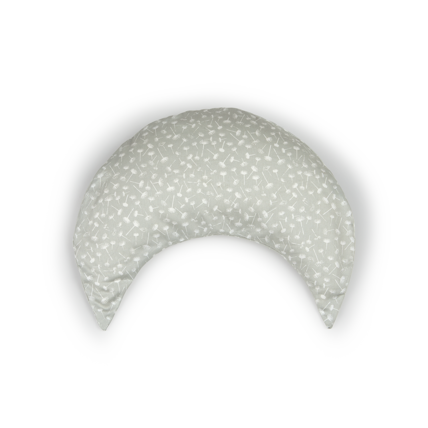 Cotton cover for moon-shaped cushion