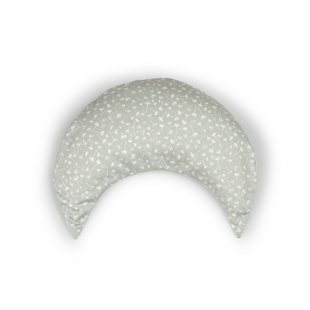 Cotton cover for moon-shaped cushion