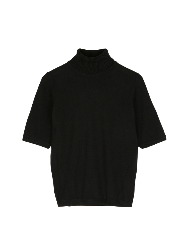 Wool turtleneck sweater (jumper)