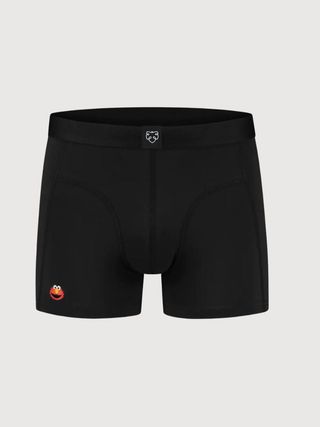 Men's cotton boxer briefs with Elmo print