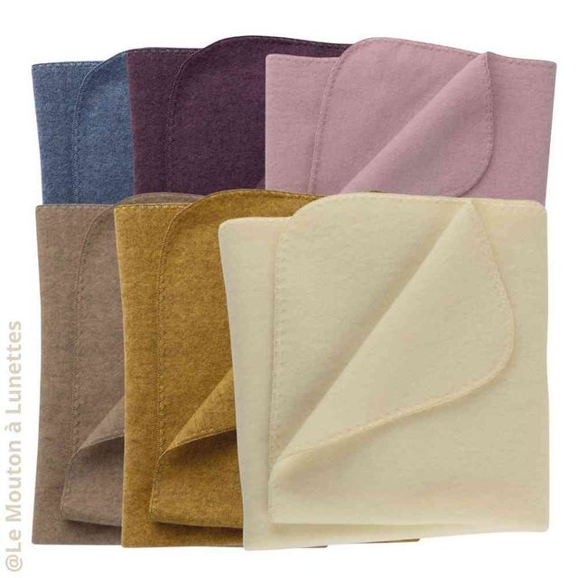 Baby merino wool fleece blanket