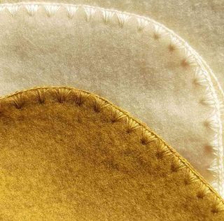 Baby merino wool fleece blanket