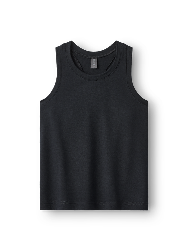 Kids' merino wool jersey tank top (vest)