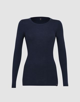 Women's merino wool long-sleeve top