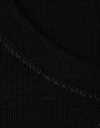 Women's merino wool and silk jersey T-shirt dress