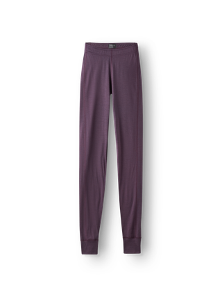 Women's merino wool wide-waistband leggings
