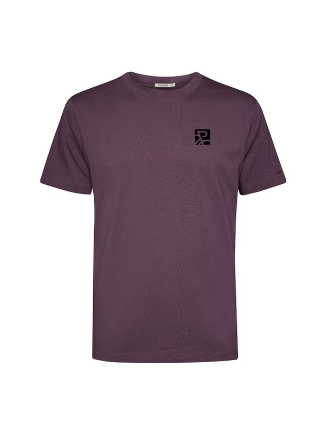 Men's organic cotton oversize T-shirt with print