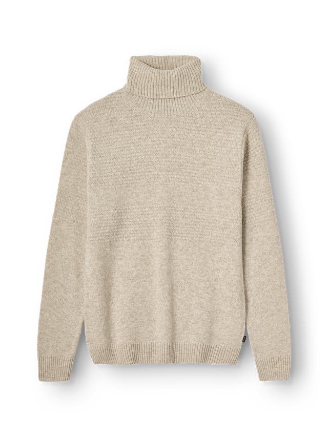 Men's lambswool turtleneck sweater (jumper)