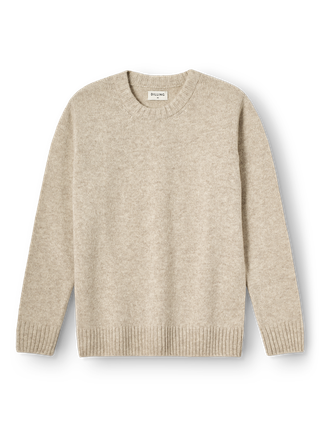 Men's lambswool jersey sweater (jumper)