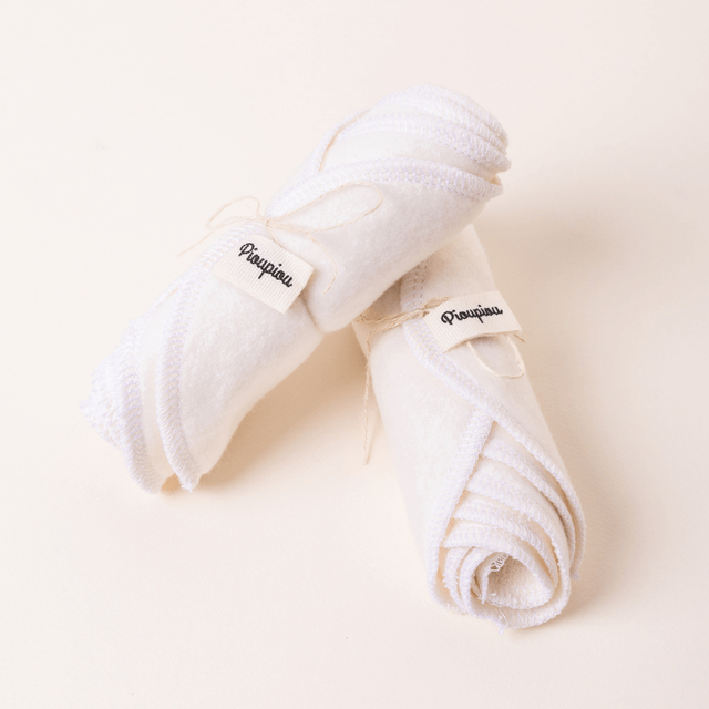 Cotton washcloths (flannels)