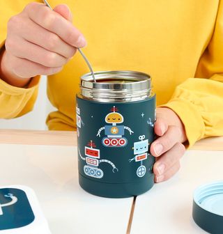 Insulated stainless steel food jar