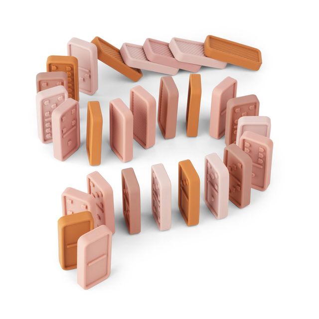 Silicone domino set, 28 pieces