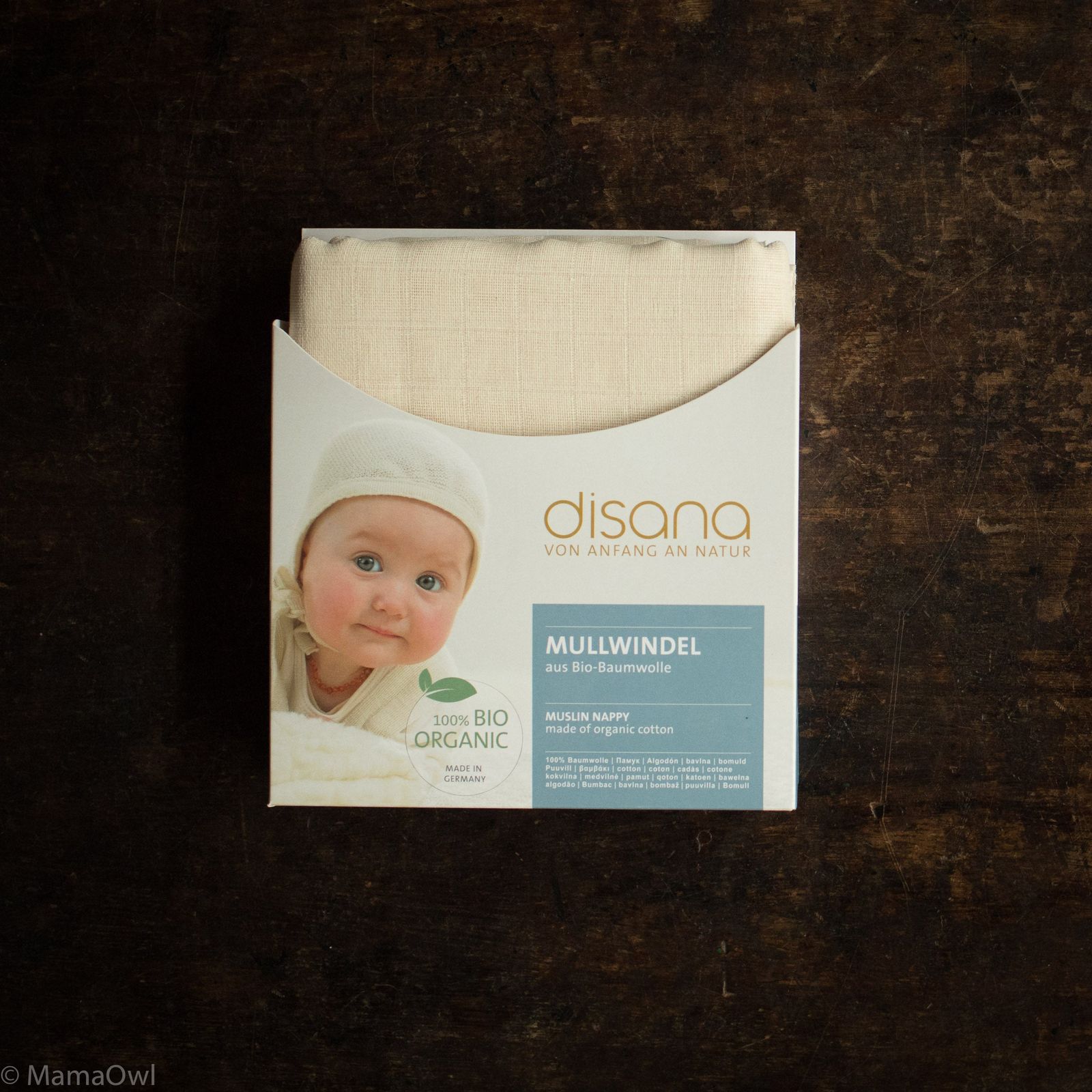 Baby cotton muslin squares, set of 5