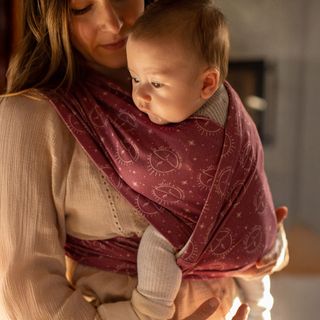 Knotless cotton baby carrier (sling)