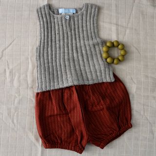 Baby woven cotton bloomers