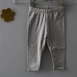 Baby cotton rib leggings