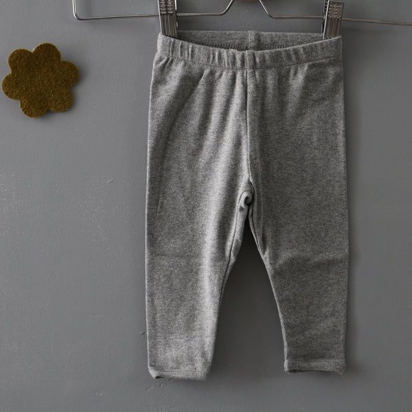 Baby cotton rib leggings