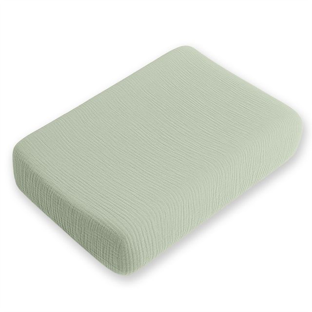 Cotton double gauze changing mat cover