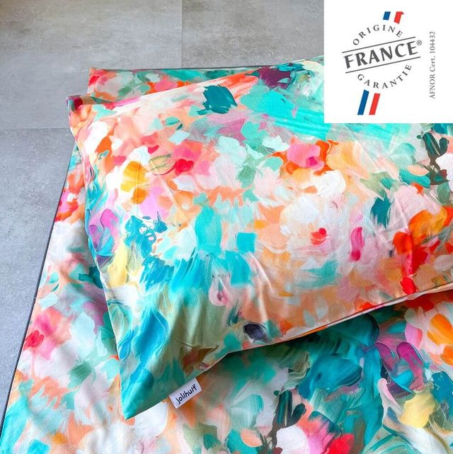 Cotton cover for kids' latex pillow